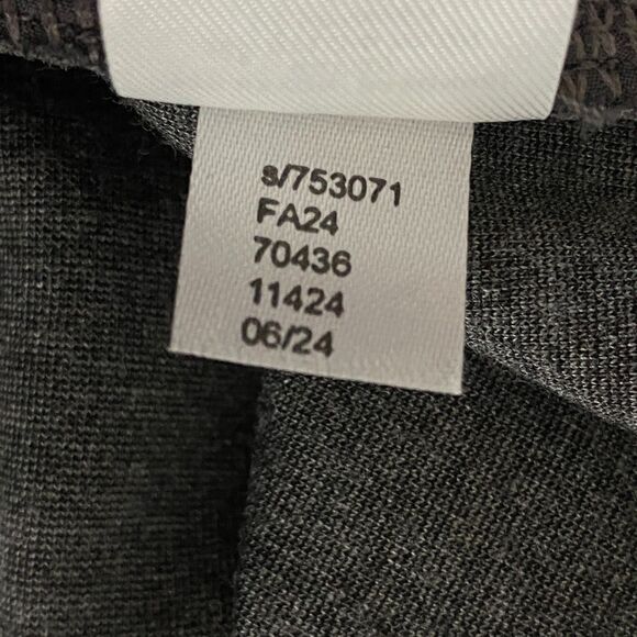 New LOFT Heathered Ponte Straight Pants Women's Size Large - Picture 5 of 7